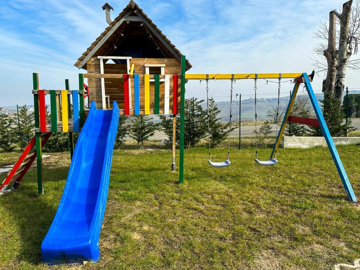 Casa Vacanza Con Piscina,Area Giochi Bambini. Santa Maria della Versa Ngoại thất bức ảnh